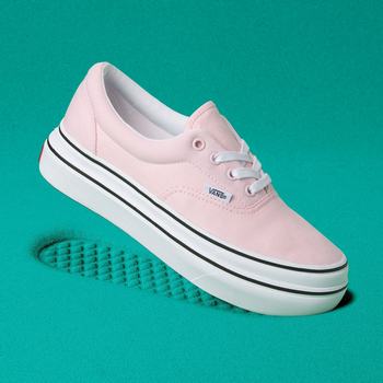 Női Vans Canvas Super ComfyCush Era Platform Cipő VA8457921 Rózsaszín/Fehér